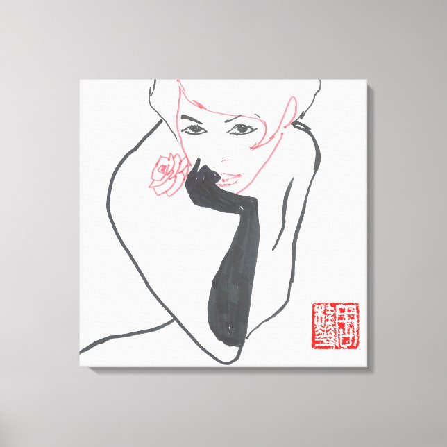 Breakfast at Tiffany's Canvas Print (Front)