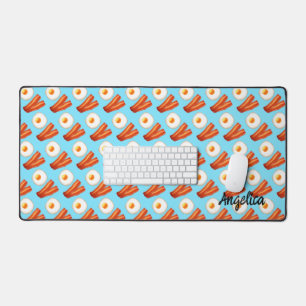 Breakfast Bacon And Egg Desk Mat