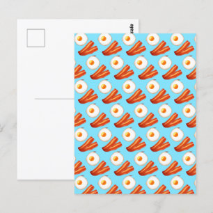 Breakfast Bacon And Egg Postcard