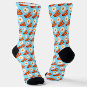 Breakfast Bacon And Egg Socks