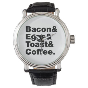 Breakfast (Bacon & Eggs & Toast & Coffee.) Watch