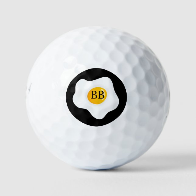 Breakfast Ball - For Funzies Golf Ball (Front)