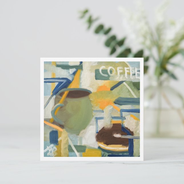 Breakfast Blend Card (Standing Front)