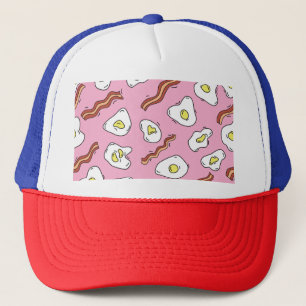 Breakfast Bonanza: Cartoon Delights Trucker Hat