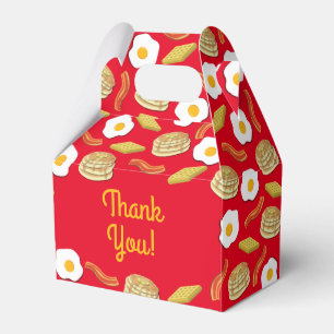 Breakfast Brunch Birthday Party Kids Favor Box