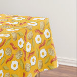 Breakfast Brunch Birthday Party Kids Tablecloth<br><div class="desc">Cute Breakfast theme kids birthday party supplies are perfect for a brunch event!  Yummy and cute with eggs,  bacon,  pancakes and waffles!  Perfect for a child that loves food,  also great for a children's 1st birthday party!</div>