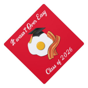 Breakfast Brunch Graduation Party Cap Topper