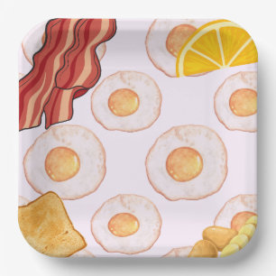 Breakfast - Brunch Paper Plates