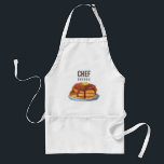 Breakfast Champion | Custom Name Chef's  Standard Apron<br><div class="desc">A unique and fun breakfast-themed apron made for an expert chef,  whose specialty is breakfast!
All individual elements are customizable so have fun being creative and making it your own.</div>