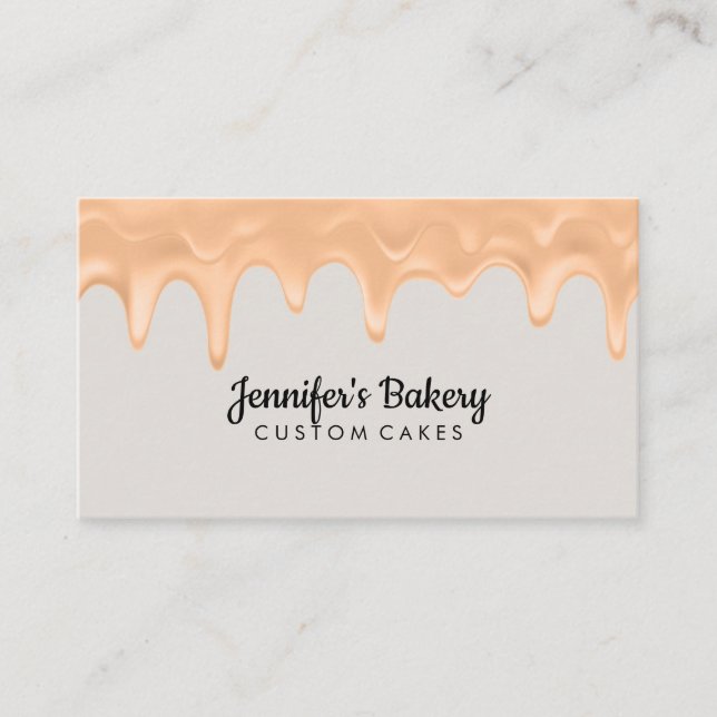 Breakfast Dessert Catering Business Card (Front)