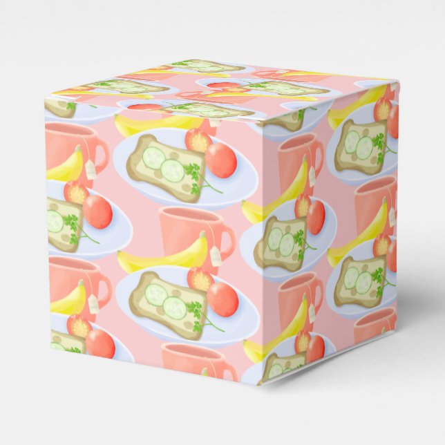 Breakfast Favor Box (Front Side)