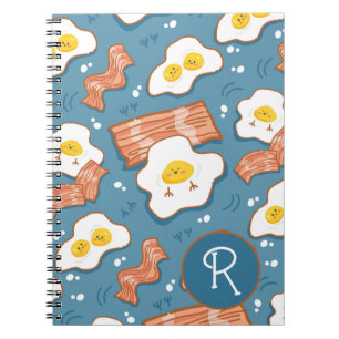 Breakfast Food Pattern Notebook