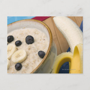 Breakfast food postcard
