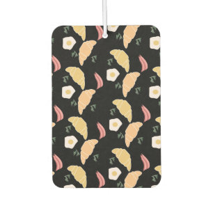 Breakfast Ham and Cilantro Eggs on a Croissant Air Freshener