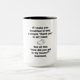 Breakfast in Bed Mug