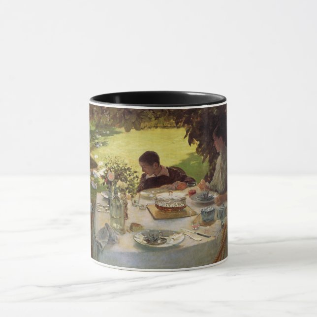 Breakfast in the Garden Mug (Center)