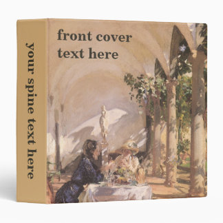Breakfast in the Loggia by John Singer Sargent Binder
