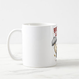 Breakfast Is Served Funny Chicken Mug