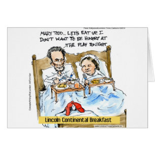 Breakfast Lincoln Funny Gifts, Tees, & Cards