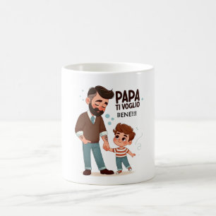 Breakfast mug dedicated to dad