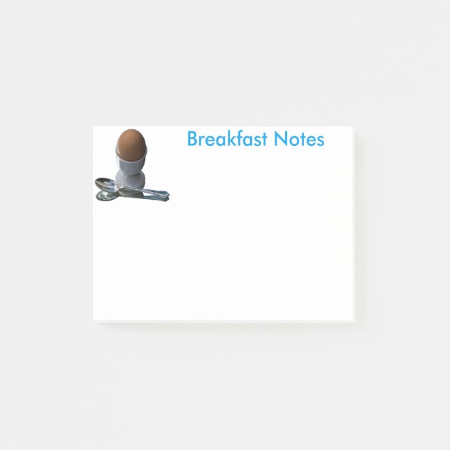 Breakfast Notes (Front)