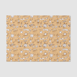 Breakfast Pattern 2 Tissue Paper