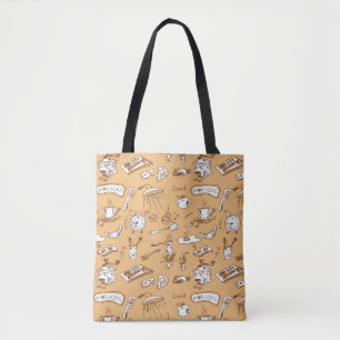 Breakfast Pattern 2 Tote Bag
