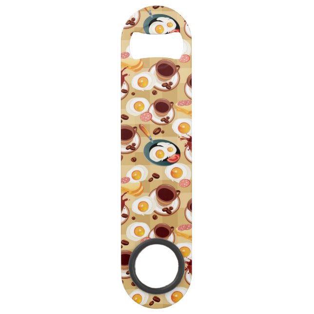 Breakfast Pattern 3 Bar Key (Front)