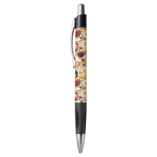 Breakfast Pattern 3 Pen (Top (Vertical))