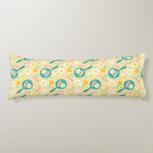 Breakfast Pattern Body Pillow