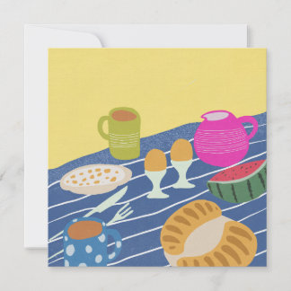 Breakfast Picnic Invitation