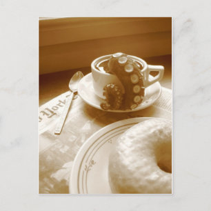 breakfast postcard