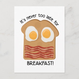 Breakfast! Postcard