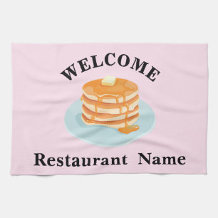 Breakfast restaurant welcome bakery Personalized n Kitchen Towel