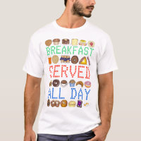 Breakfast Served All Day Neon Diner Sign Foodie