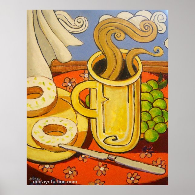 "Breakfast Time" Poster (Front)