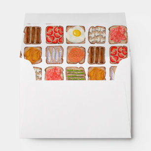 Breakfast Toast Envelopes