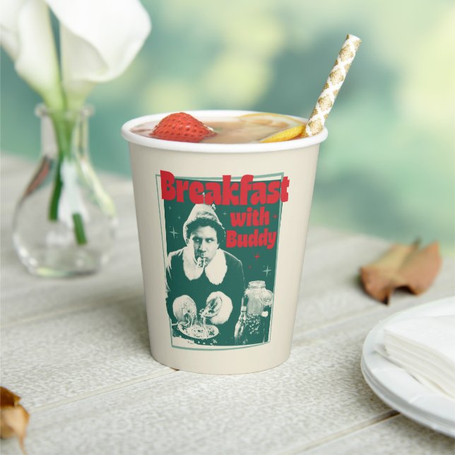 Breakfast With Buddy Paper Cups (Insitu)