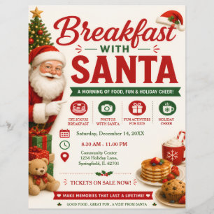 Breakfast with Santa Flyer