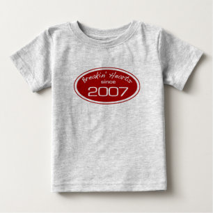 Breakin Hearts since 2007 Baby T-Shirt