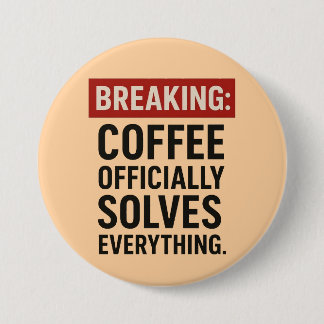 BREAKING... 3 INCH ROUND BUTTON