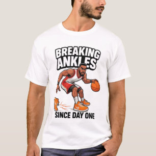 Breaking Ankles Basketball Streetwear gym gift T-Shirt