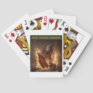 Breaking Bottles Of Beer Playing Cards