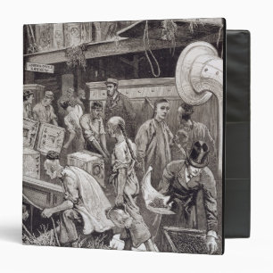 Breaking Bulk on Board a Tea Ship in the London Do Binder