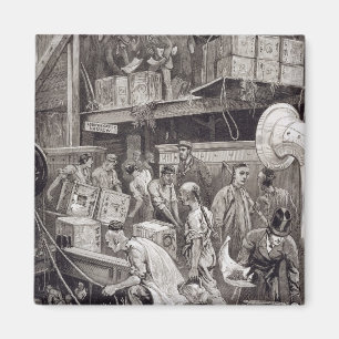 Breaking Bulk on Board a Tea Ship in the London Do Magnet