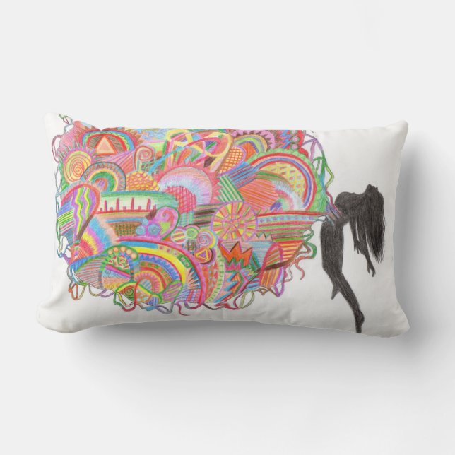 Breaking Free Lumbar Pillow (Front)