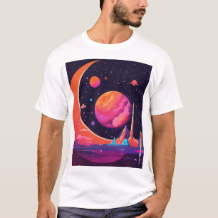 Breaking Free : Rocket Launch Gravity T-Shirt Desi