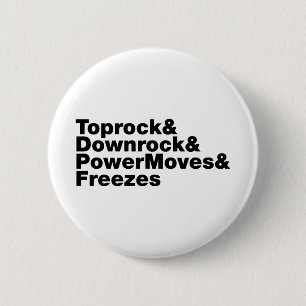 Breaking Moves (Breakdancing) 2 Inch Round Button