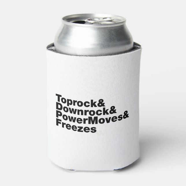 Breaking Moves (Breakdancing) Can Cooler (Can Front)