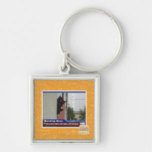 Breaking News 2 Keychain
